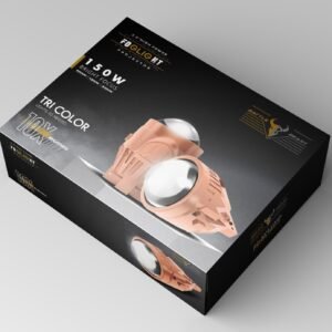 Battle Beast Tri Color 3.0 Inch Fog Light Projector 150W | Best Fog Light for Indian Roads